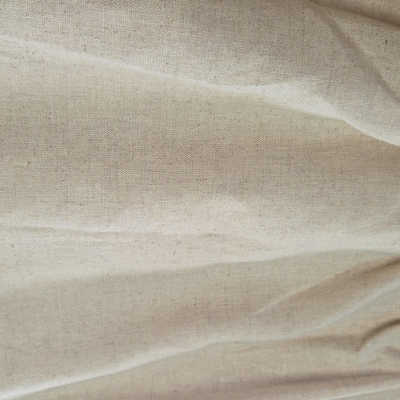 H&M Linen Blend Womens Cropped Bomber Jacket Size S NEW - Picture 3 of 5